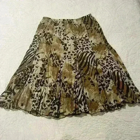Rafael Essential Animal‎ Print Skirt - Size Small - Picture 4 of 4